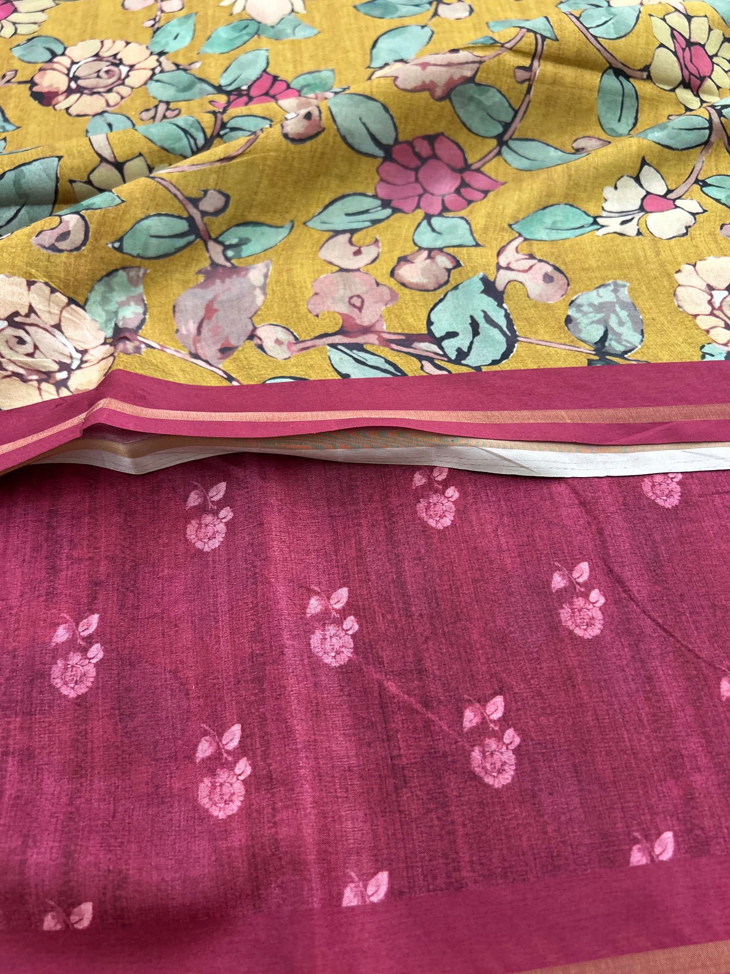 Tussar Printed Saree-M23