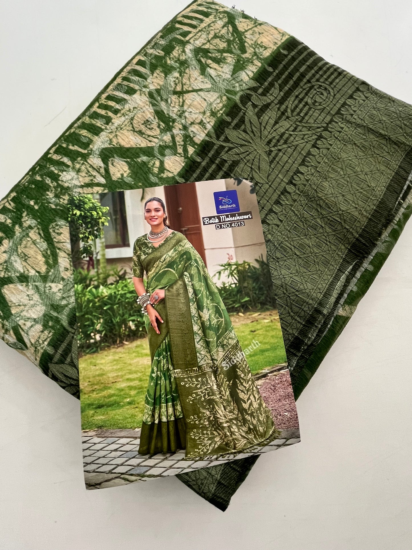 Printed Tussar Fancy