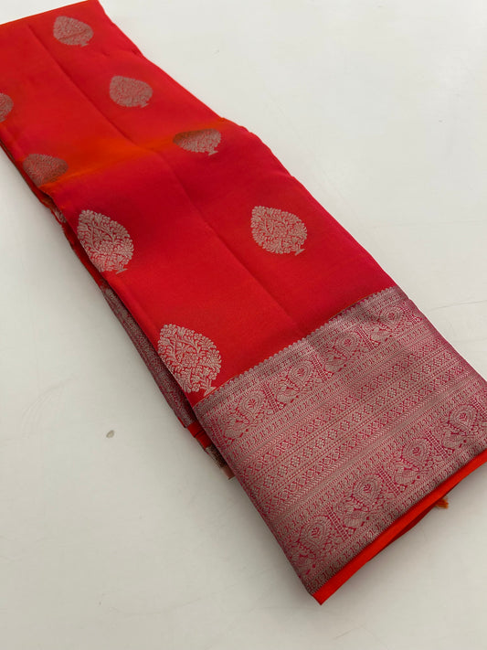 Pure mix silk saree
