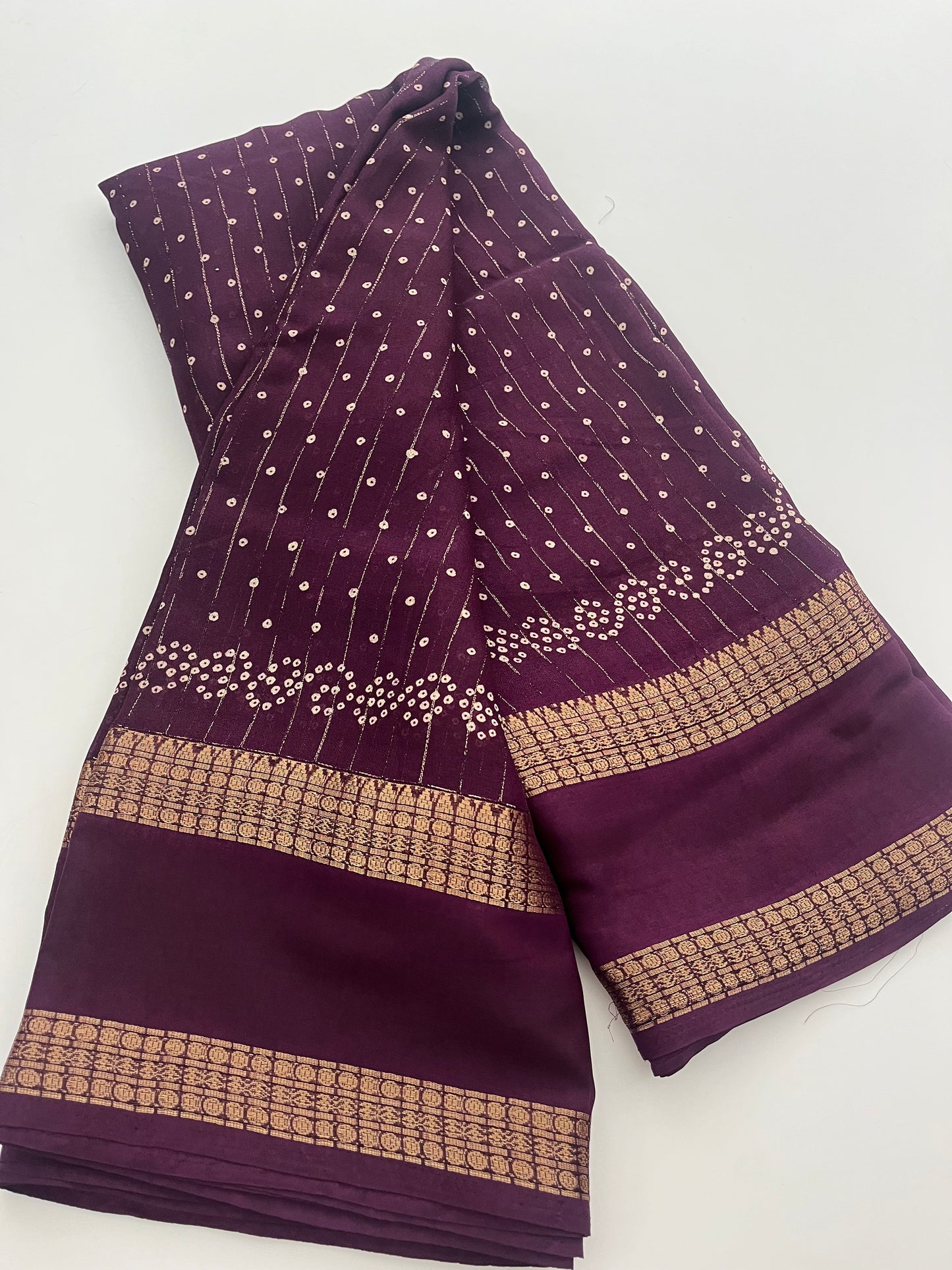 Tussar Silk Print