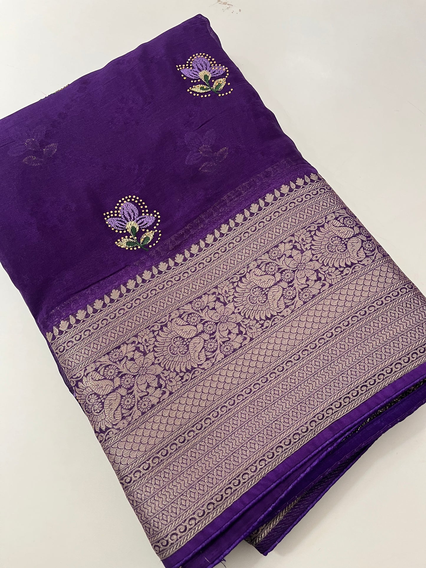 Premium laser chiffon