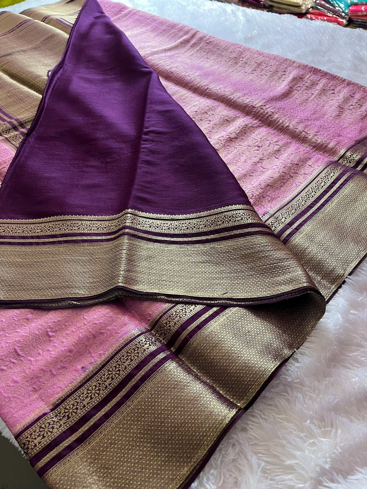 Banarasi Brocade soft silk