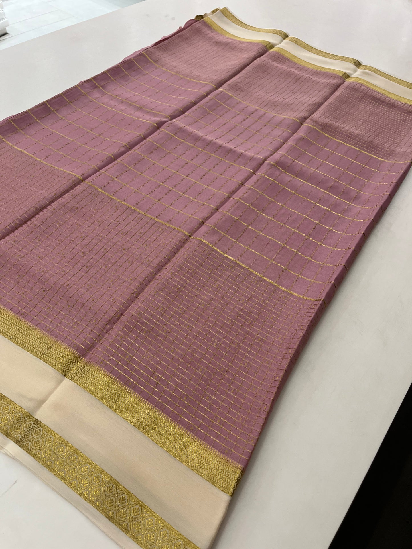 Pure Crepe Mysore Silk120 GSM