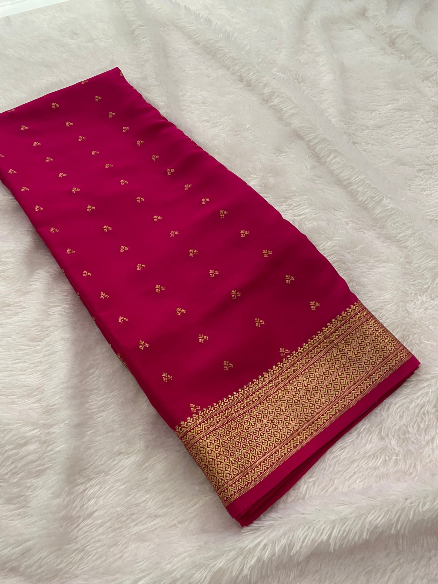 Pure Crape Mysore silk