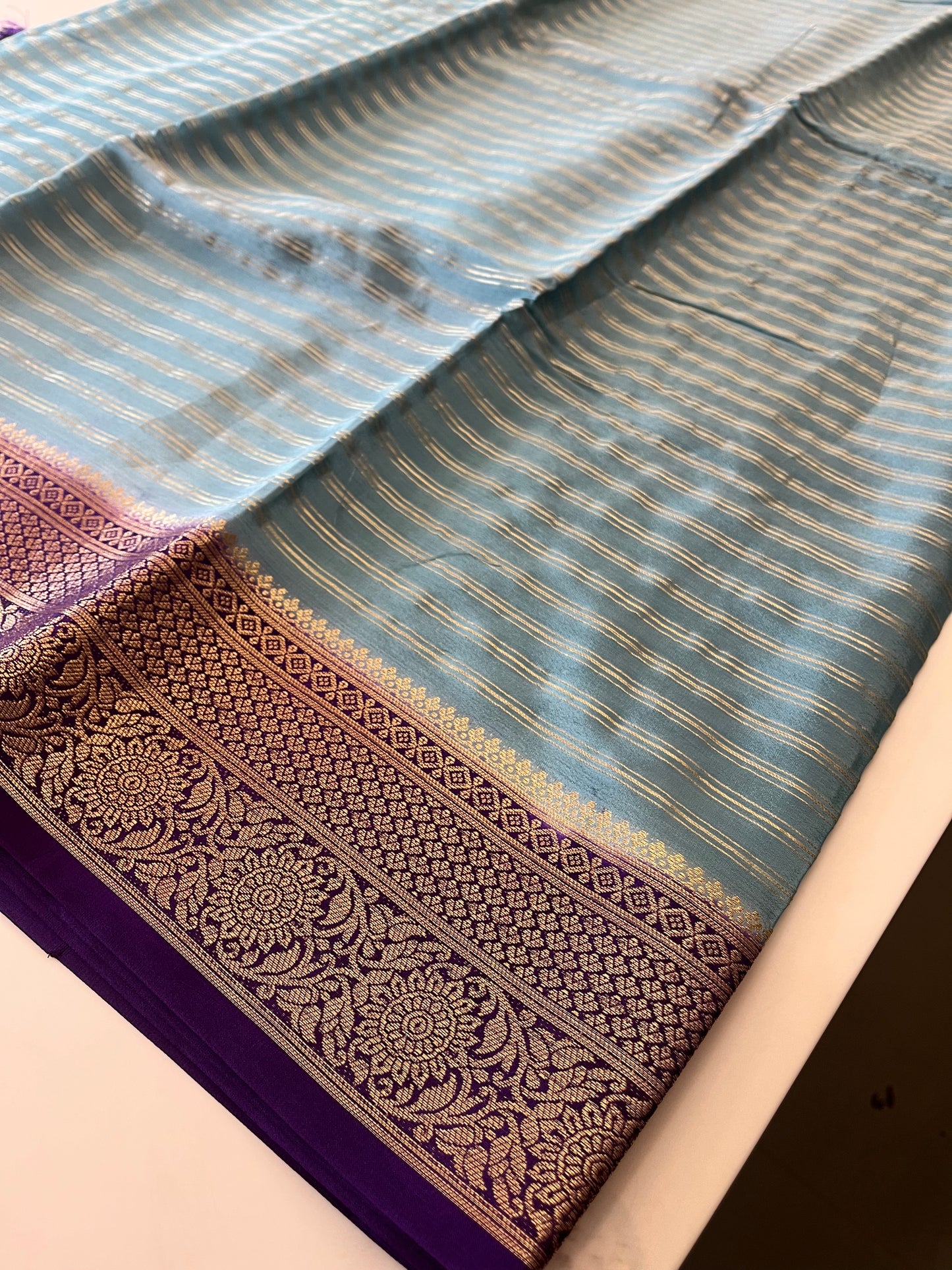 Designer Crape silk saree