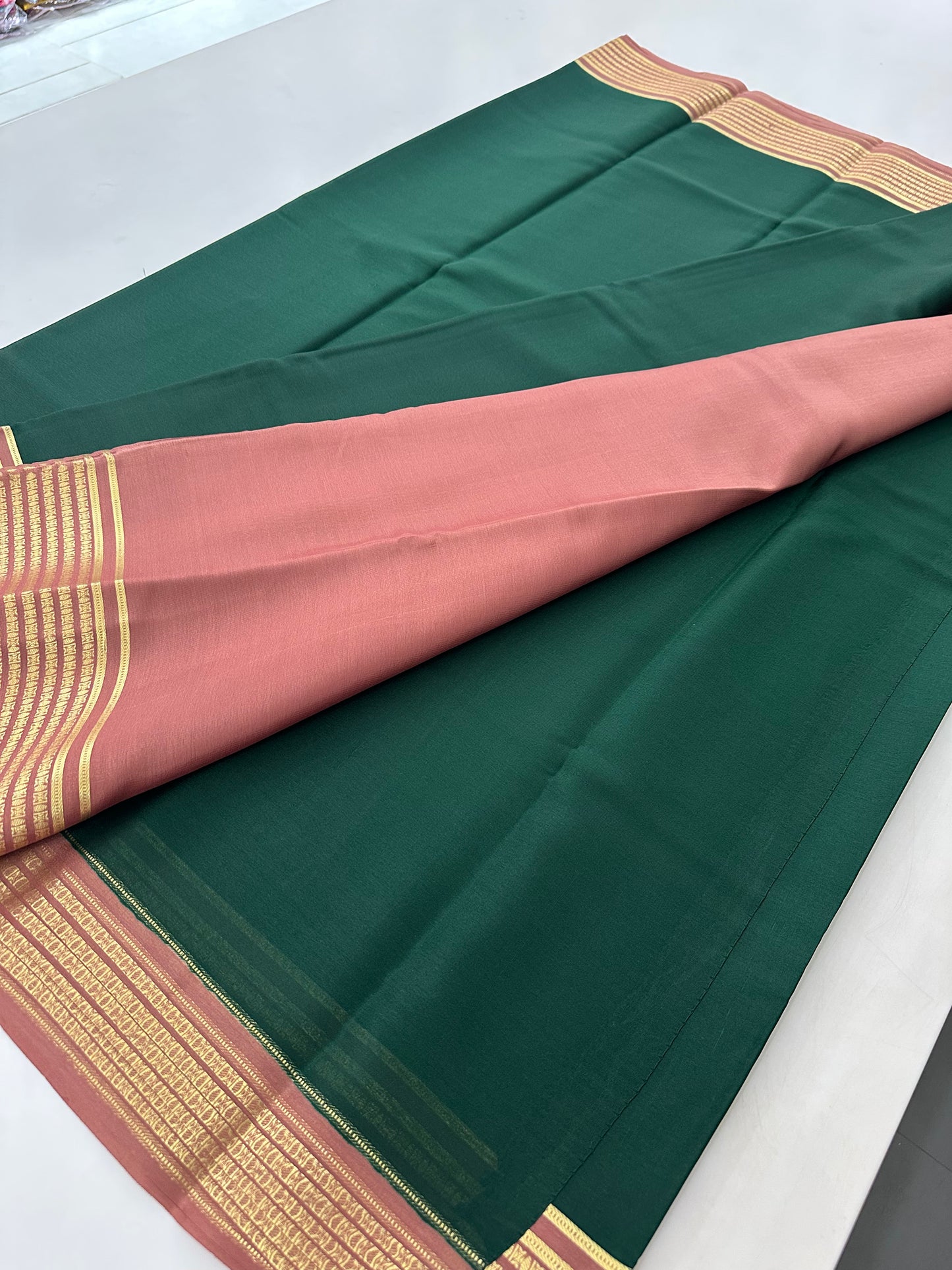 Pure Mysore Crape Silk Saree