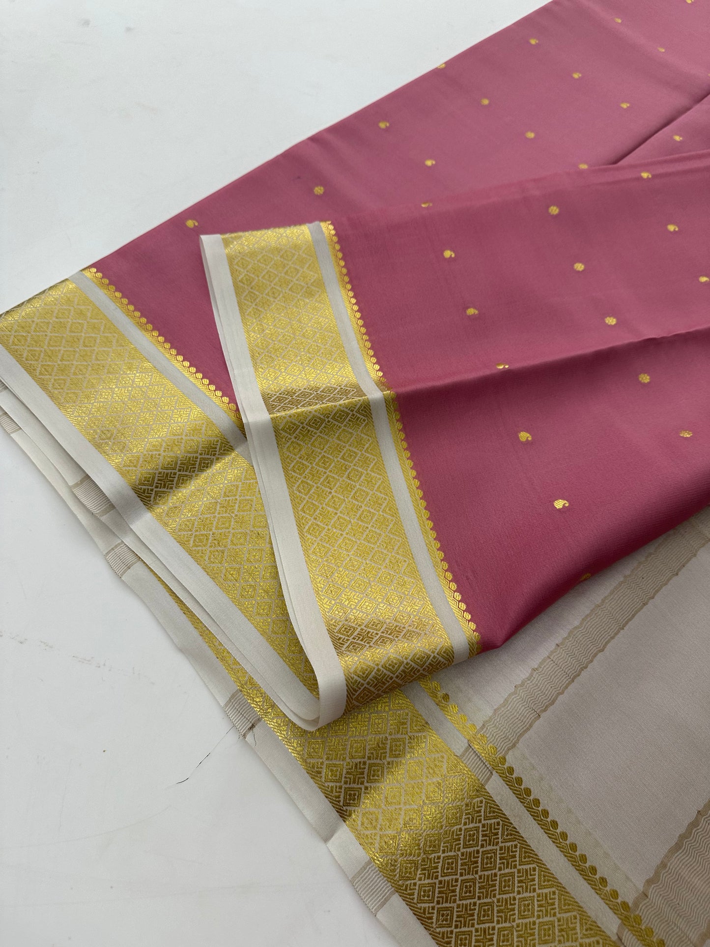Pure Mysore Crape Silk Saree