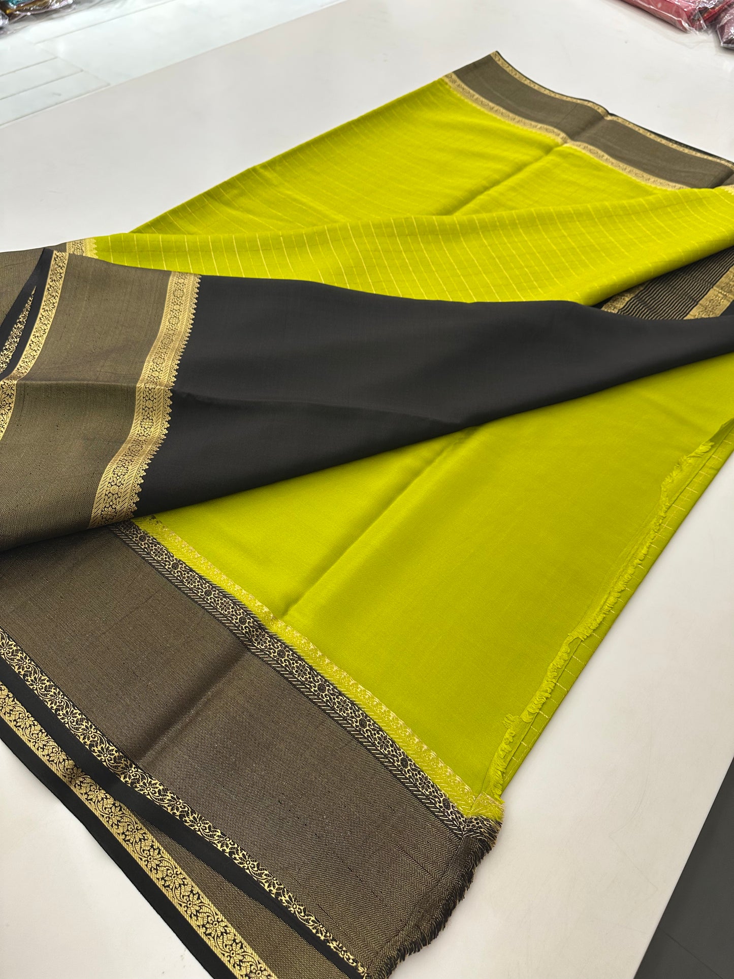 Pure Mysore Crape Silk Saree