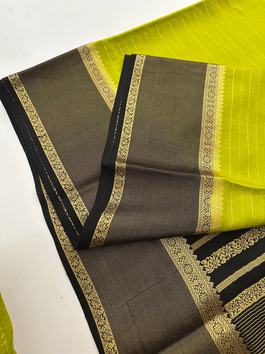 Pure Mysore Crape Silk Saree