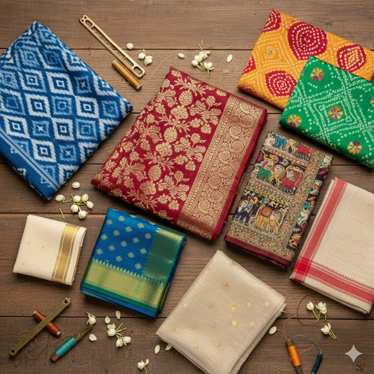 Beyond the Basics: Exploring Regional Saree Weaves of India