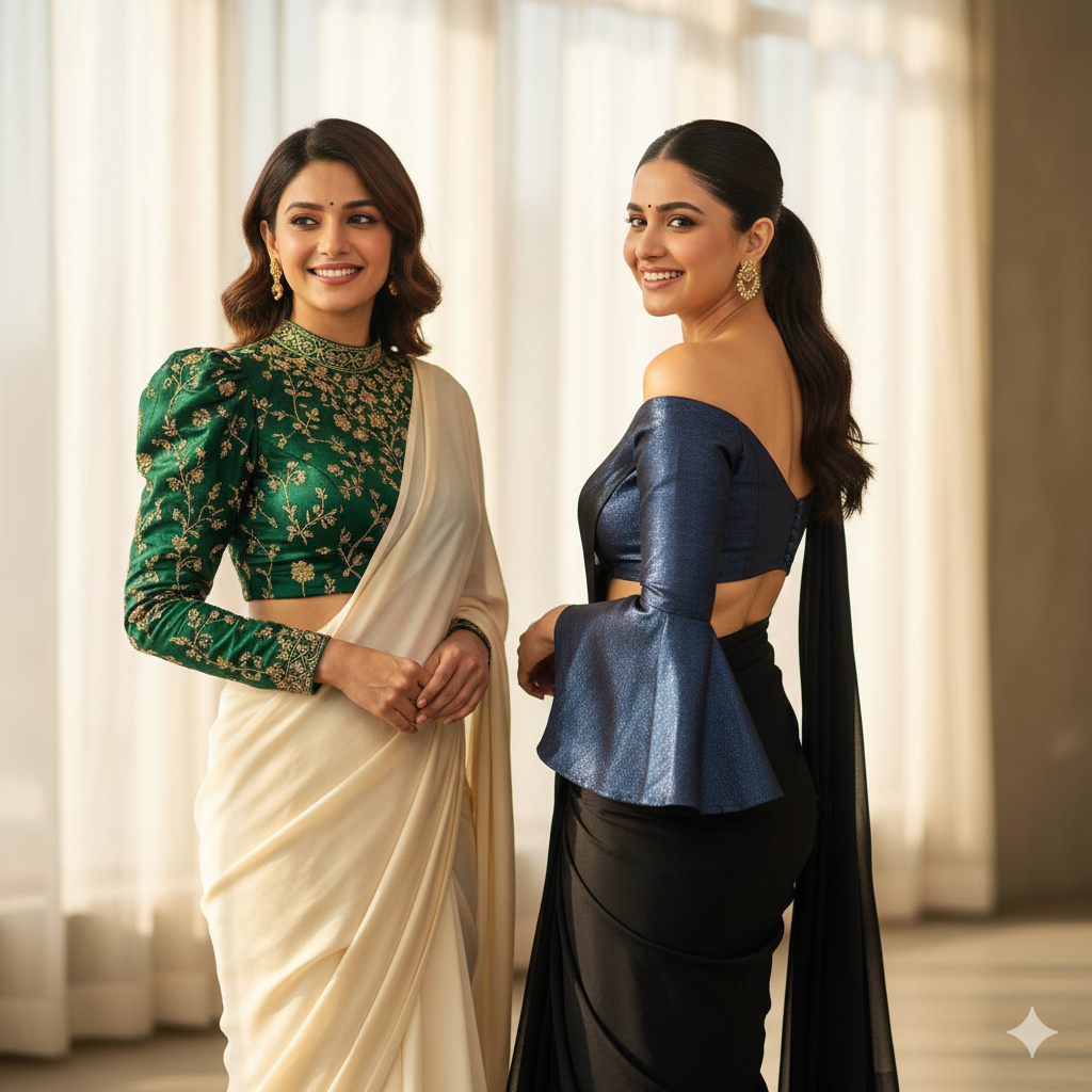 From Traditional to Trendy: The Evolution of Saree Blouse Designs