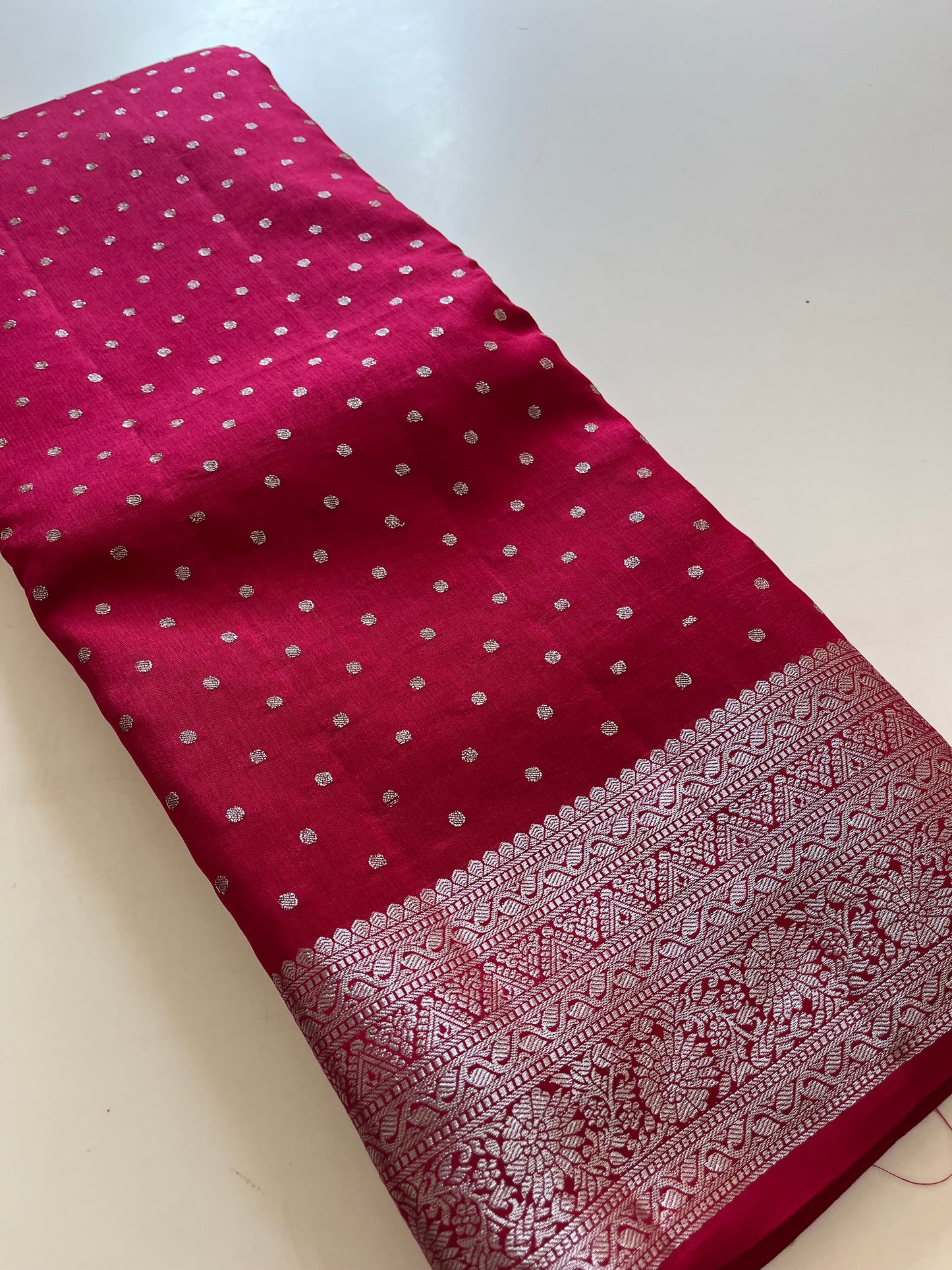 Silver Butties Banarasi Viscose