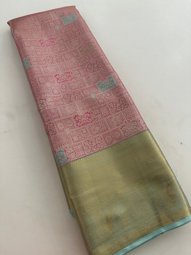 Kanchi Tissue Semi Silk Fancy-J27