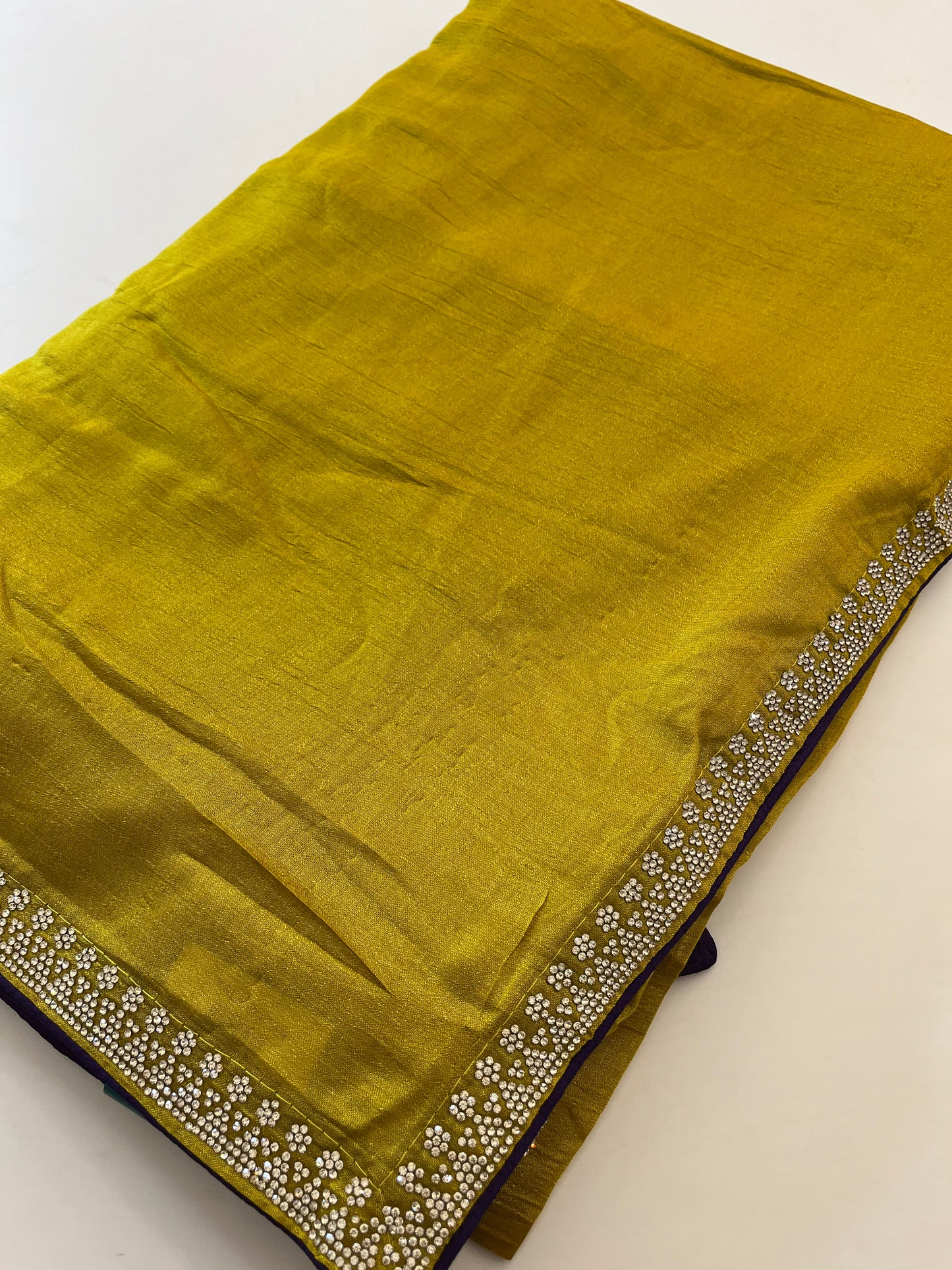 Stone work fancy saree