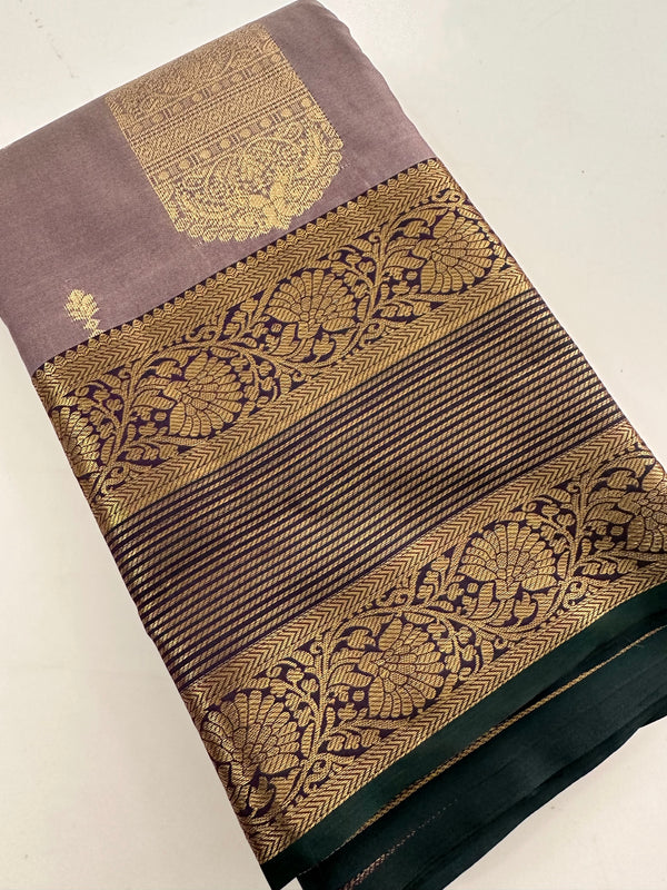 Semi Kanchi Silk Saree-J24