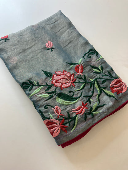 Designer Simmer Fancy Saree