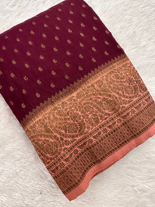 Kaddi Georgette Fancy -M9