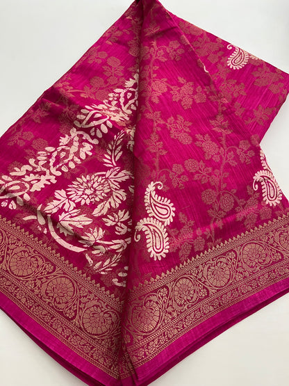 Tussar Chiffon