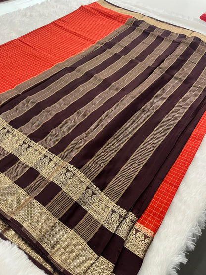 Semi Mysore Silk -F23
