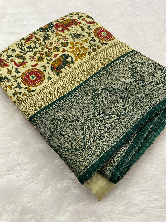 Tussar fancy