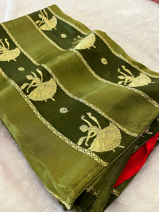 Dancing Dola Chinnon silk
