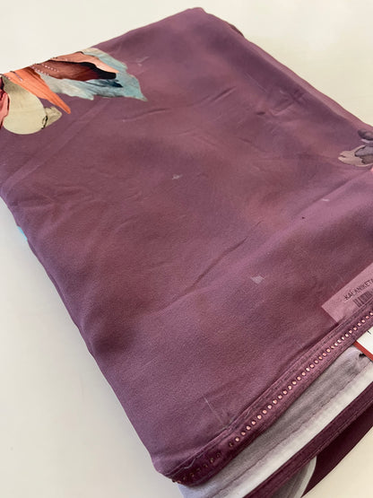 Crape Chiffon Small Butta