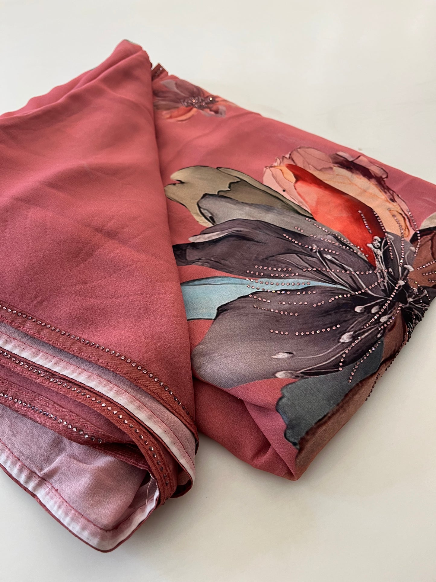 Crape Chiffon Small Butta