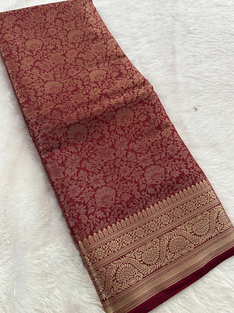 Banarsi Georgette Brocade-JU8