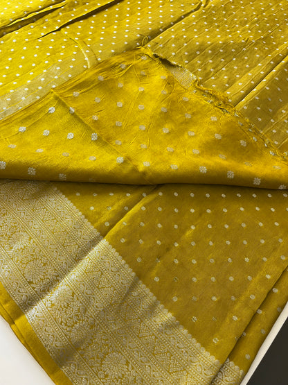 Silver Butties Banarasi Viscose