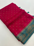 Jute Tussar Premium Contrast-J29