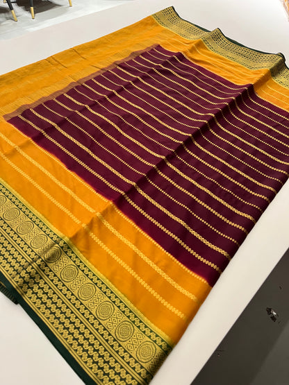 412 SEMI MYSORE SILK SAREE✨✨