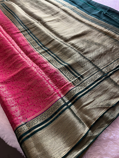 Banarasi Brocade soft silk