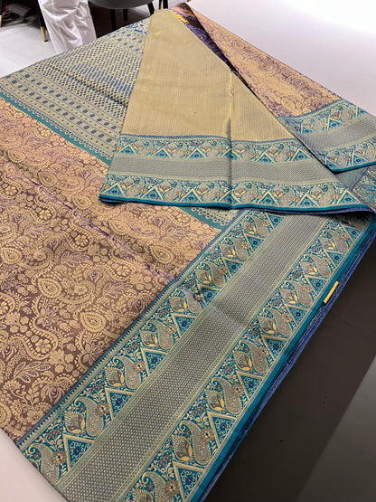 Designer Kanchi silk saree