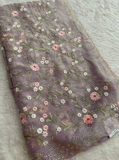 Embroidery Fancy Organza-M10