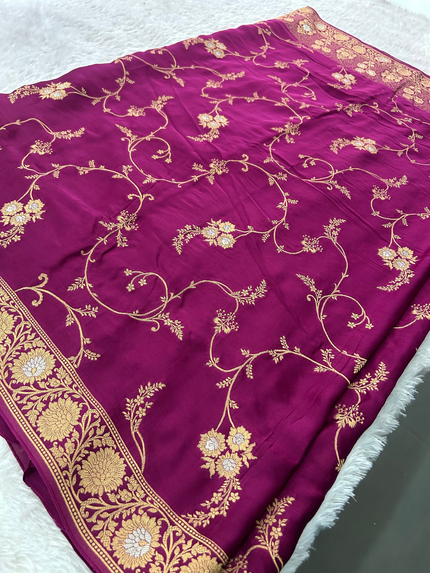 Pure Designer Satin Crape-M14