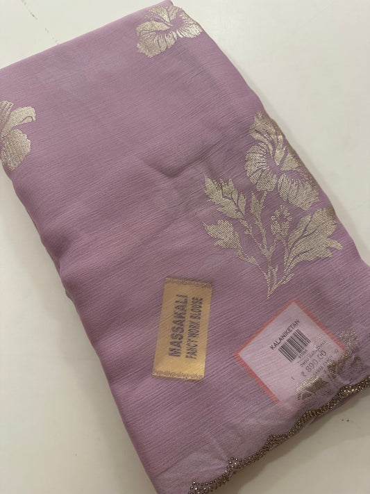 Foil Print Chiffon-J2