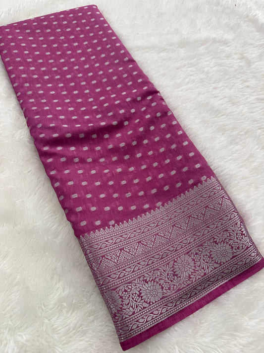 Banarsi Silver Butties-M20