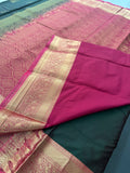 Semi Kanchi Silk Saree-J22