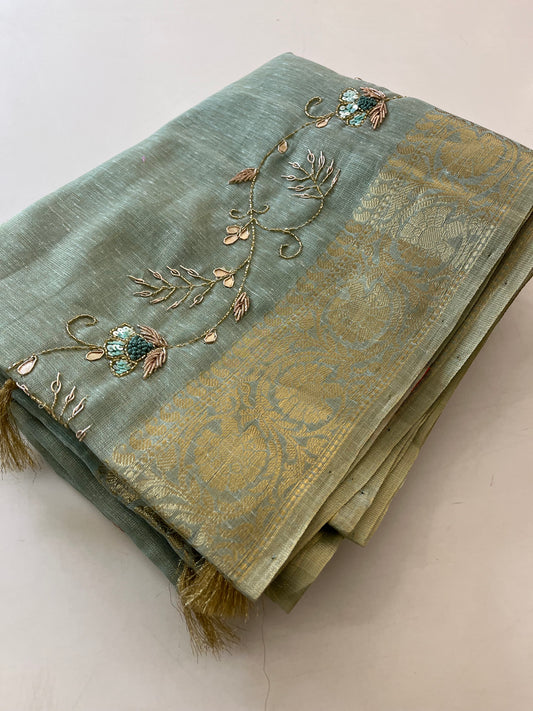 Jaipuri Soft cotton full embroidery Designer