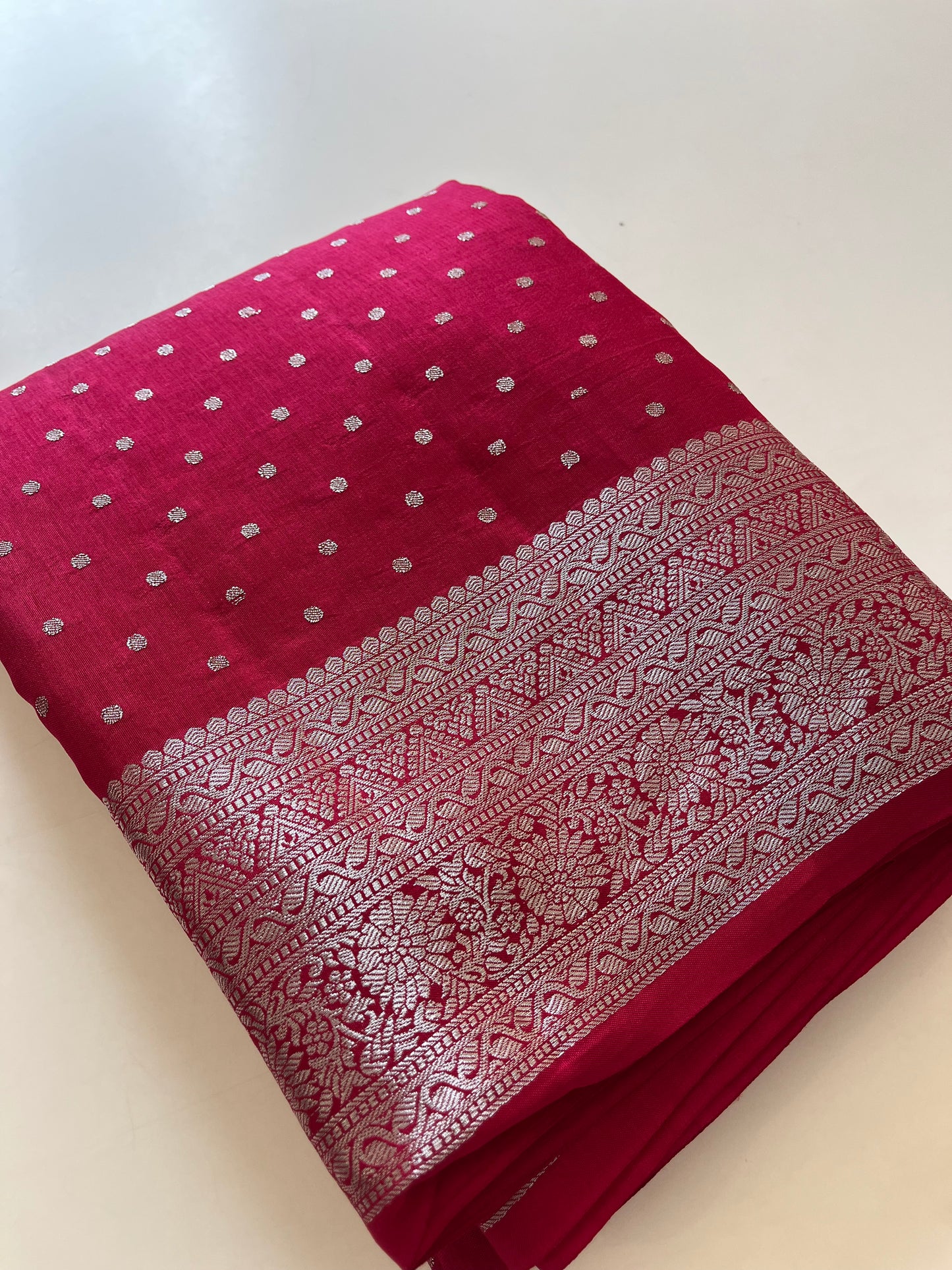 Silver Butties Banarasi Viscose