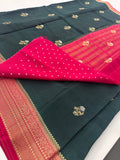Premium Tussar Fancy Saree -AU6
