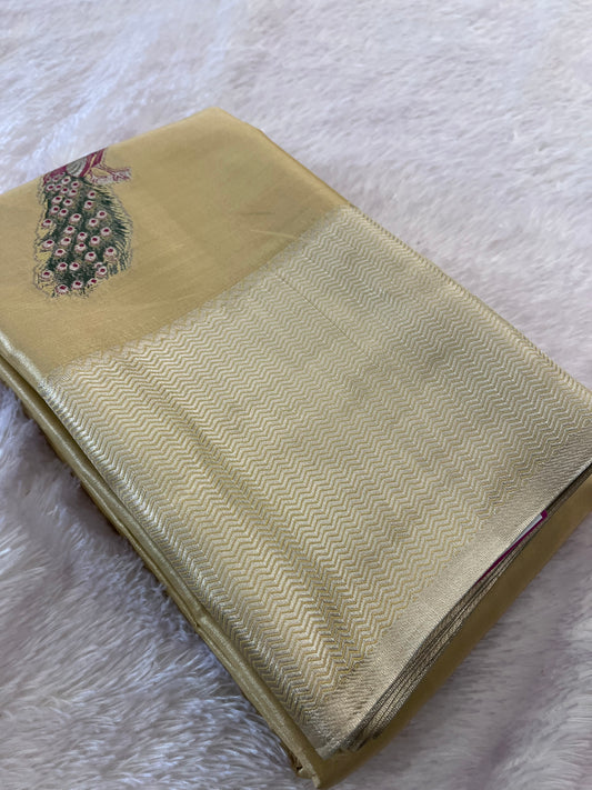 Semi tissue silk