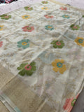 Banarasi Fancy Crape Saree -M19