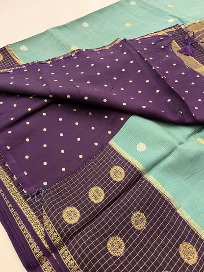 Banarasi designer crape