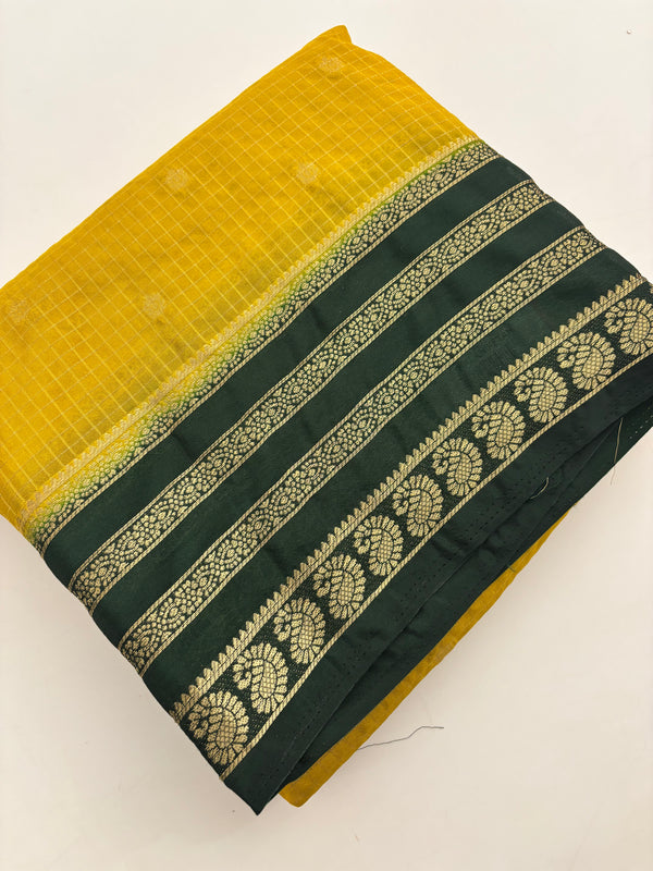 Fancy Crape Saree-J18