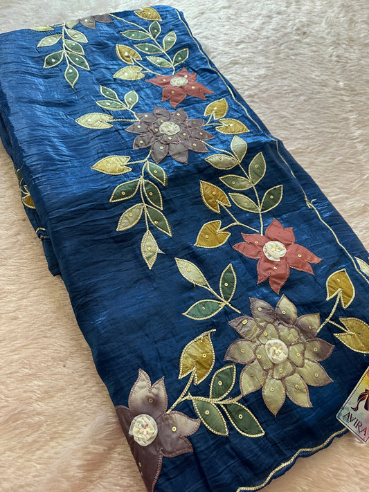 Designer Organza Saree-M16