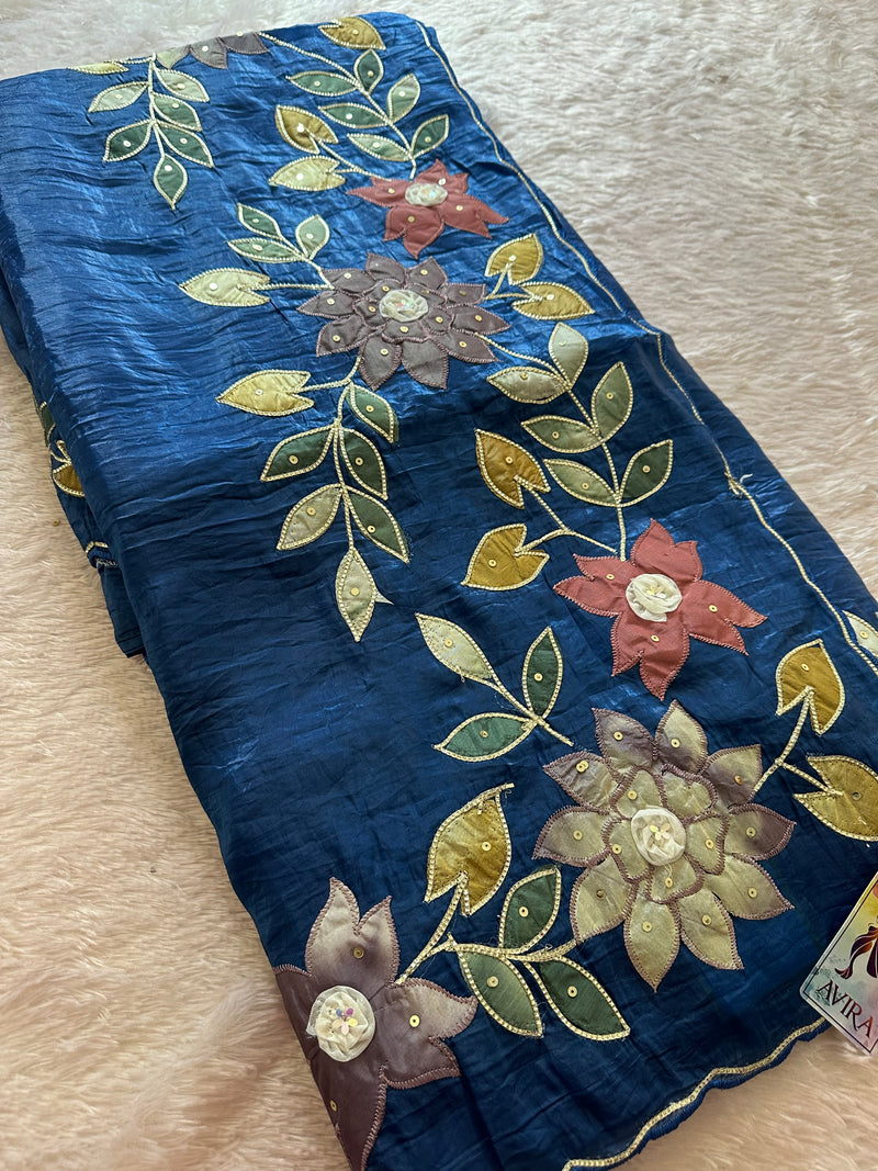 Designer Organza Saree-M16