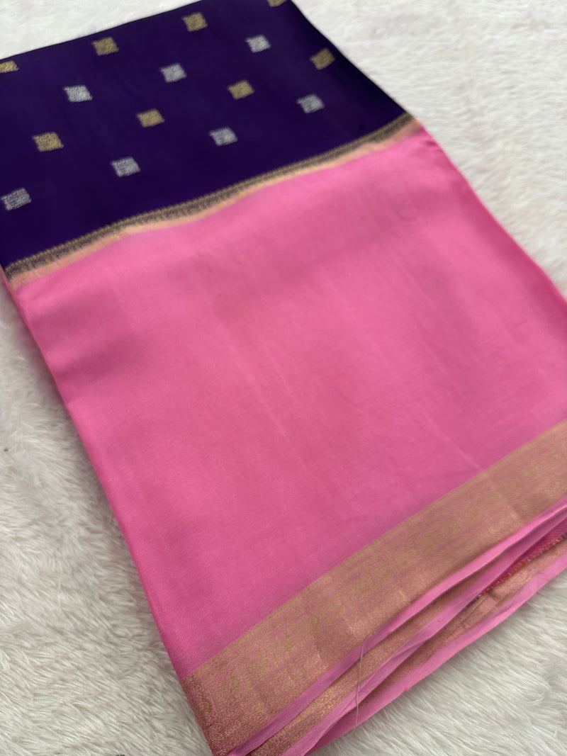 Banarsi Viscose Fancy Saree-JU12