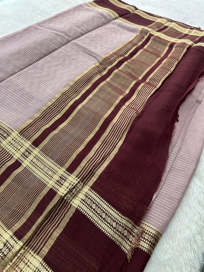 Assam Silk Fancy Saree-(JU2)