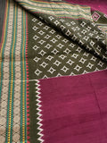 Premium Designer Chanderi Mul Fabric With Designer Border and Weaving Pallu with Tassels❤️❤️-JU3